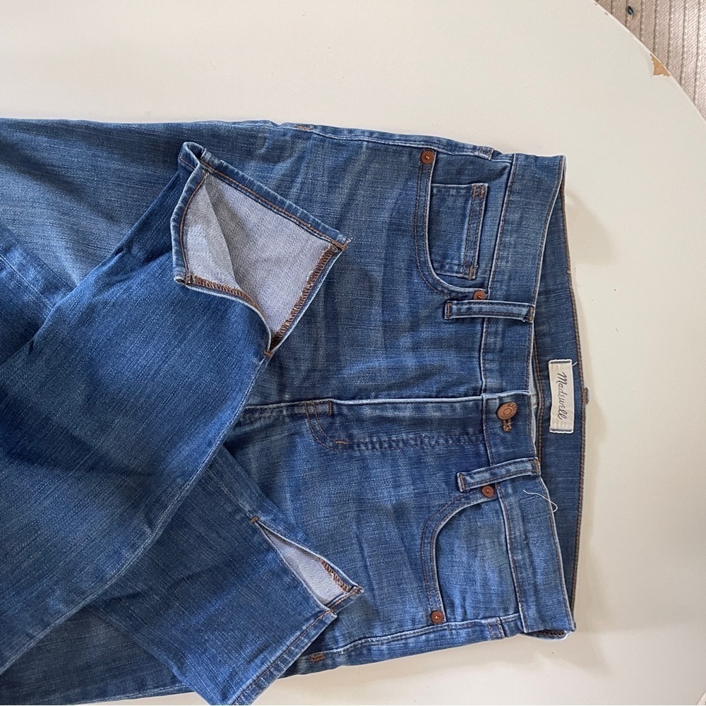Madewell 9“ high rise skinny blue jeans Size 27 - Picture 4 of 6
